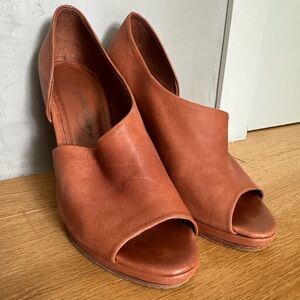 Rachel Comey Brown Leather Heels Size 6